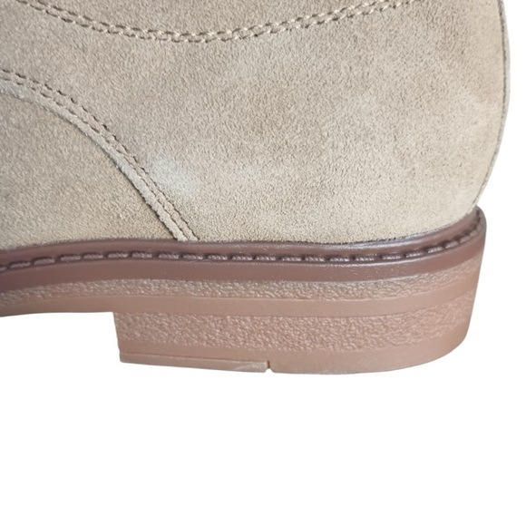 Madden NYC Men's Genuine Suede   Terry Dress Shoes Taupe Size 13 business work - Picture 10 of 13